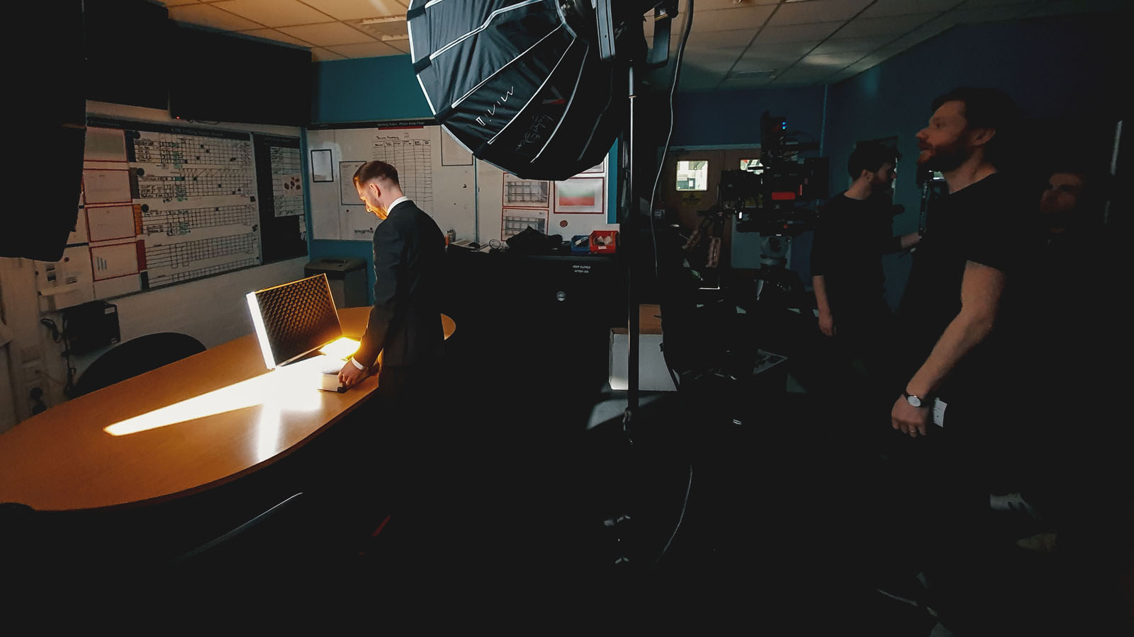 Video production still from The Royal Mint
